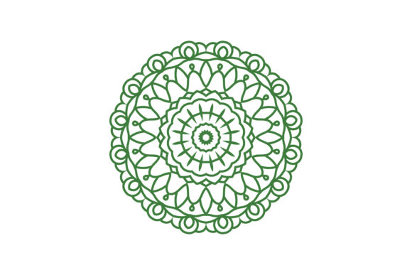 Arabic Mandala Illustration Decorative