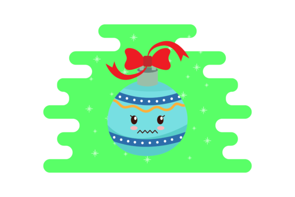 Christmas Ball Decorative Kawaii: A Festive Addition to Your Holiday Creations