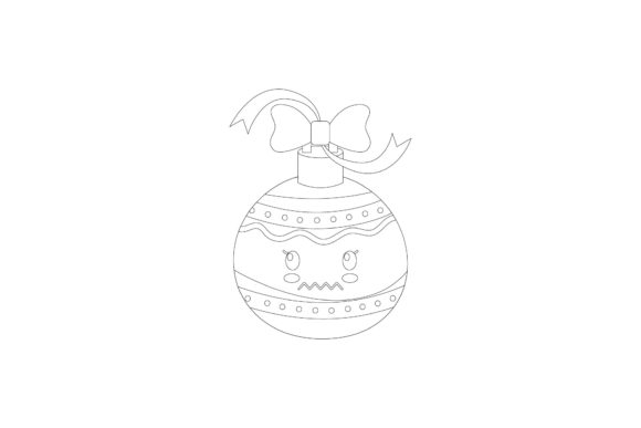 Christmas Ball Decorative Kawaii Outline: A Guide to Choosing and Using the Right Design