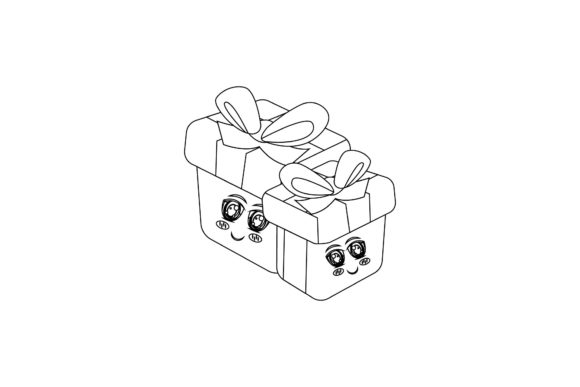 Christmas Decorative Cute Kawaii Outline: A Guide for Designers and Enthusiasts