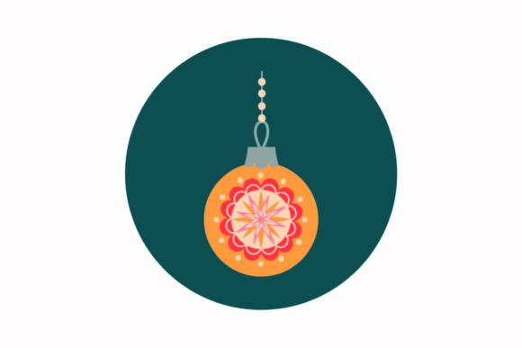 Christmas Decorative Lights Mandala