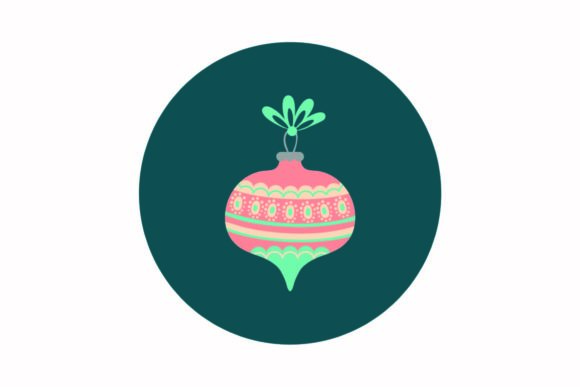 Christmas Decorative Lights Pastel Ball: A Versatile Digital Design for Festive Creations