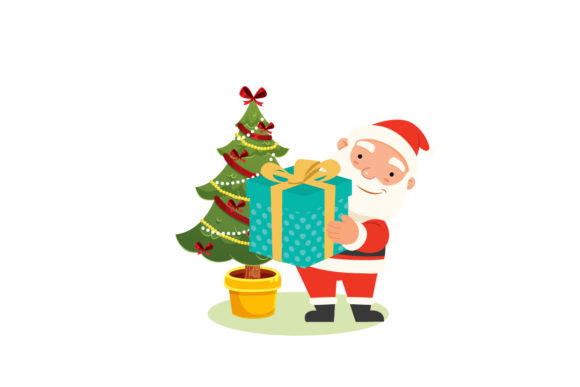 Christmas Tree Decorative Illustration: A Versatile Design Asset for Creative Projects