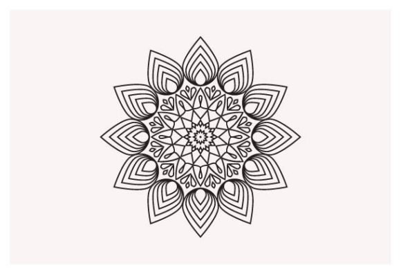 Circular Pattern Mandala Decorative