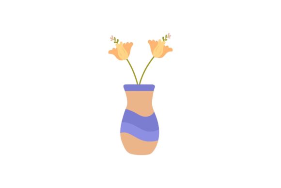 Decorative Plants Flat Image: A Versatile Design Asset for Creative Projects