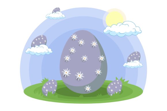 Easter Egg Flat Decorative: A Versatile Addition to Your Creative Projects