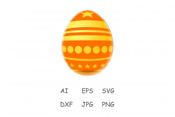 Easter Egg Vector Decorative
