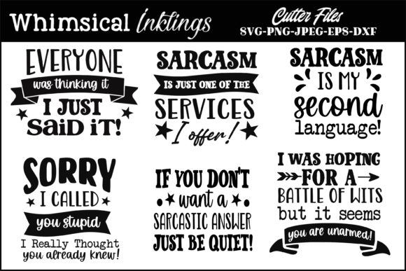 Everyone Was Thinking It Set: A Hilarious Collection for Creative Projects