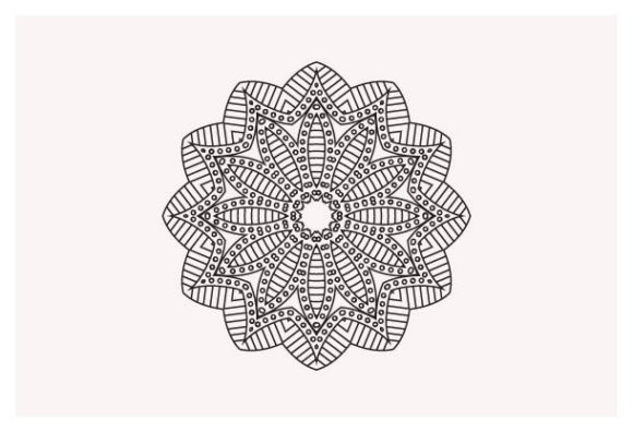 Flower Mandalas Decorative Elements: A Versatile Design Resource for Creative Projects
