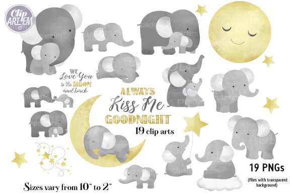 Gray Watercolor Elephant Bundle 19 PNG: A Strategic Asset for Creative and Professional Projects