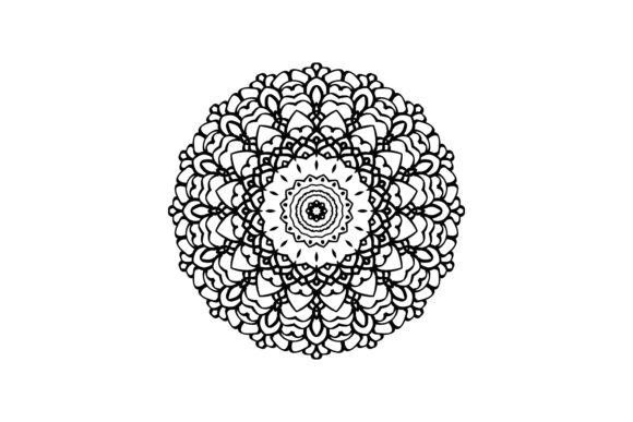Mandala Decorative Black Arabic: A Fusion of Art and Cultural Symbolism
