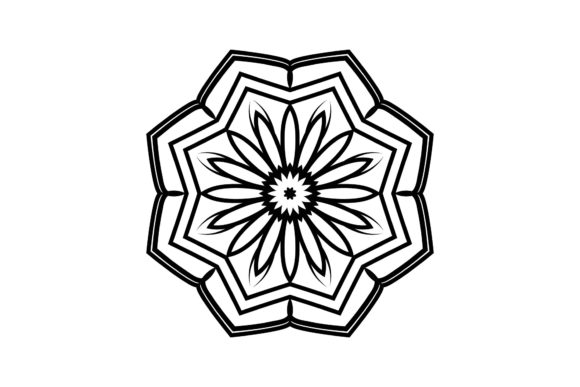 Mandala Decorative Motif Flower Design