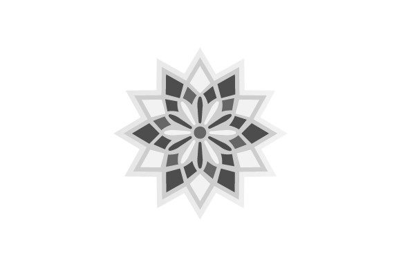 Monochrome Decorative Floral Design: A Strategic Approach to Visual Communication