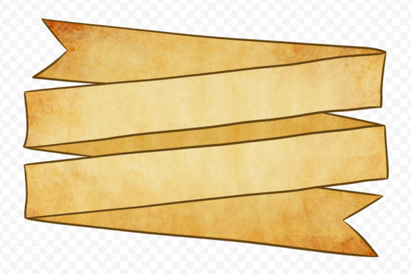 Vintage Banner Ribbon Scroll, Banners 20